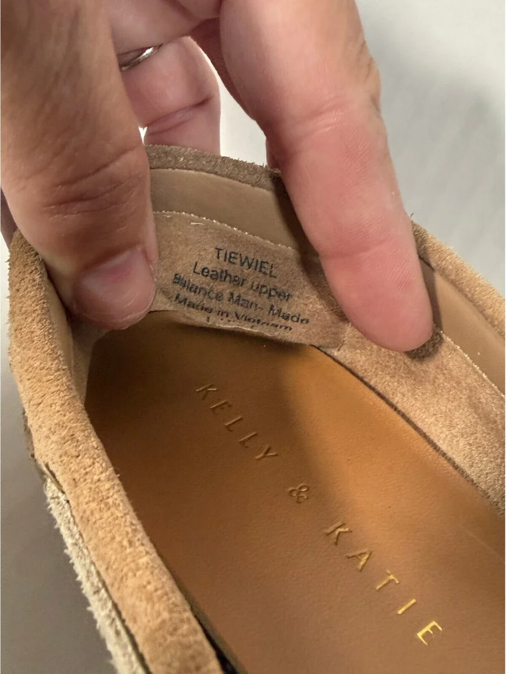 Kelly & Katie tan beige